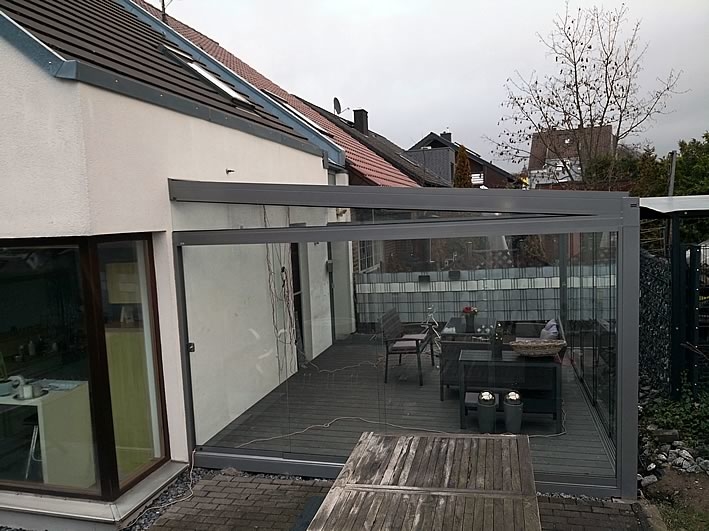 Referenzen für Terrassenüberdachungen - Holzbau Peter Krampe